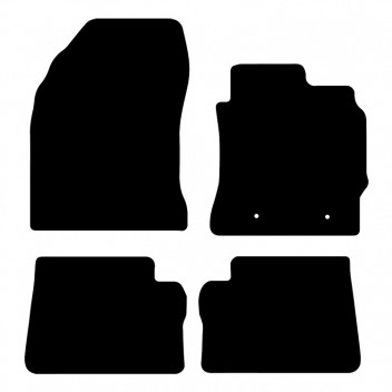 Carpet Mat Set TOYOTA AURIS 2013 With: 30