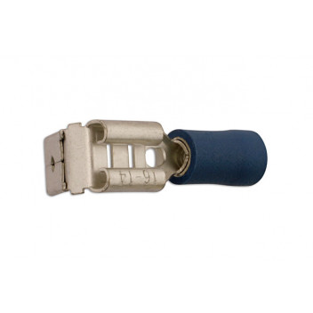 CONNECT Blue Piggyback Terminals  6.3mm (100)