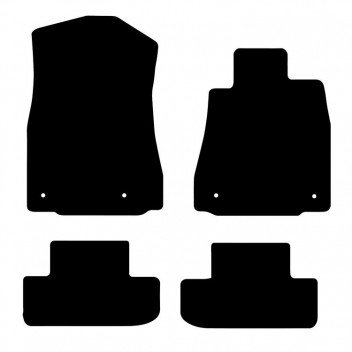 Rubber Mat Set Lexus Rc300 2015-->
