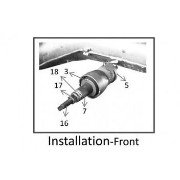 LASER Differential Bush Removal & Installation Tool Kit - fo