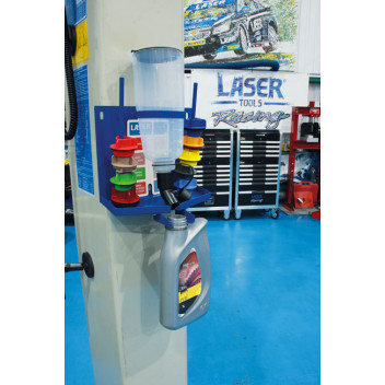 LASER Oil Funnel Kit with Drain Storage Station