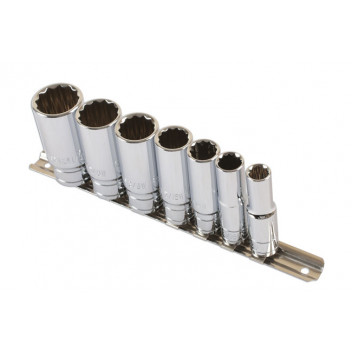 LASER Whitworth Deep Socket Set  3/8D 7pc"