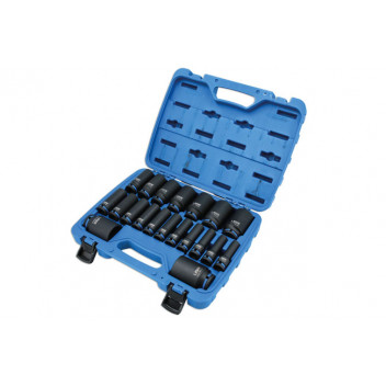 LASER Deep Impact Socket Set 1/2D 20pc"