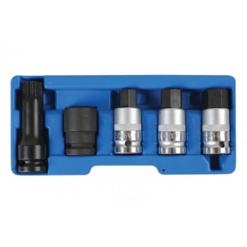LASER Hub Nut Kit - VAG/Mercedes Benz 5pc