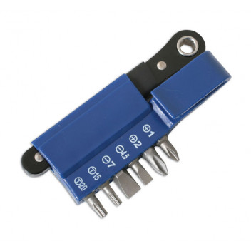 LASER Mini Ratchet Bit Set - 6pc