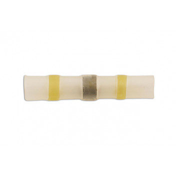 CONNECT Yellow Solder Type Heatshrink Butt Connector Pk 10