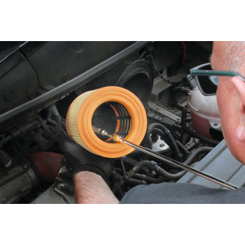 LASER Air Blow Gun - Extendable with Side Holes