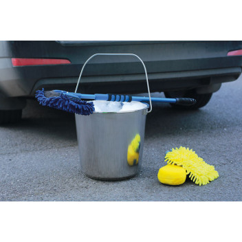 LASER Stainless Steel Bucket Set 3pc