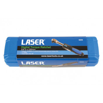 LASER Digital Torque Ratchet 3/8D"