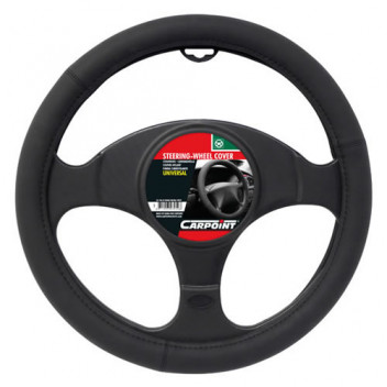 Steering Wheel Cover Matt Black Finish ø 38cm Alt (L3303.5)