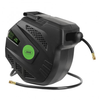 20+2M Air Hose Reel With Retractable - Green