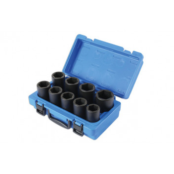 LASER Deep Impact Socket Set  - Metric 9pc