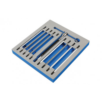 LASER T Handle Double End Screwdriver Set 12pc