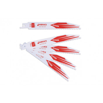 CONNECT Abracs Reciprocating Saw Blades 150 x 19 x 0.9mm 18-