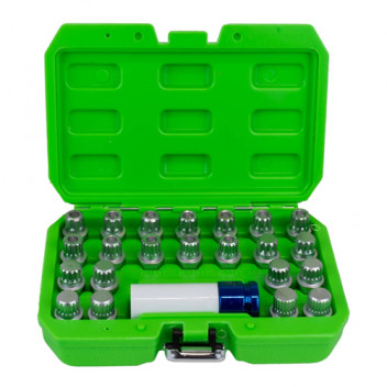 Set Of 23 Wheel Lock Screw Sockets For Vw