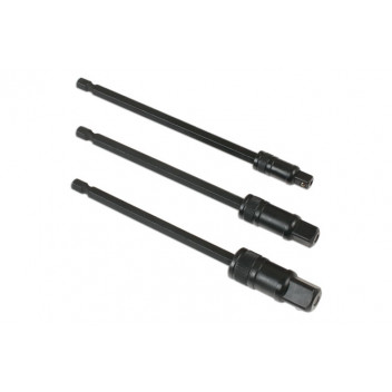 LASER Impact Quick Locking Socket Adaptor Set 150mm 3pc