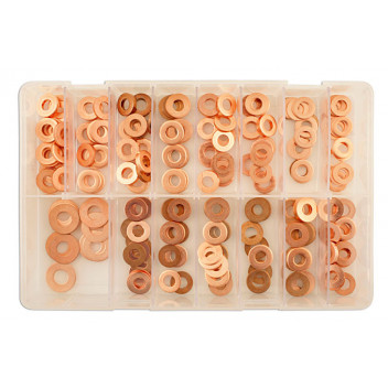 CONNECT Assorted Common Rail Diesel Injectors Washers 150pc