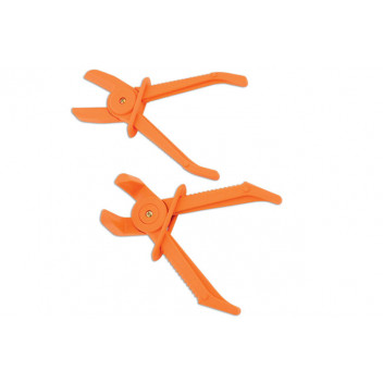 LASER Flexible Hose Clamp Set 2pc