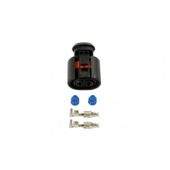 CONNECT VW Electrical Female Connector 2.8mm 2 Pin Kit 25 Pi