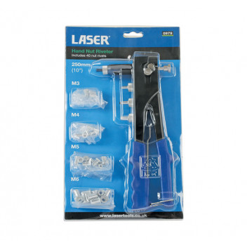 LASER Nut Riveter + 40 Nut Rivets