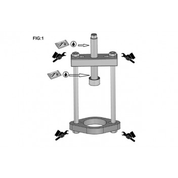 LASER Rear Trailing Arm Bush Tool - for Ford Focus