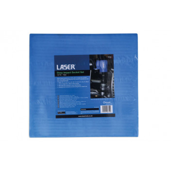 LASER Deep Impact Socket Set 14pc 1/