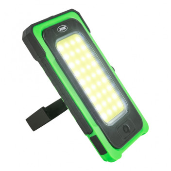 Portable Led Work Ligh With Rechargeable Solar Magnetic Base