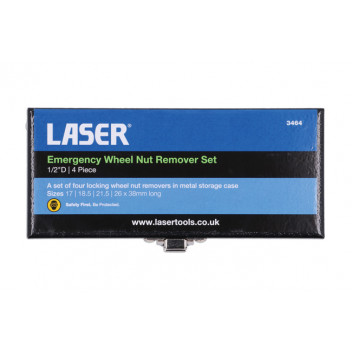 LASER Emergency Wheel Nut Remover - 4pc