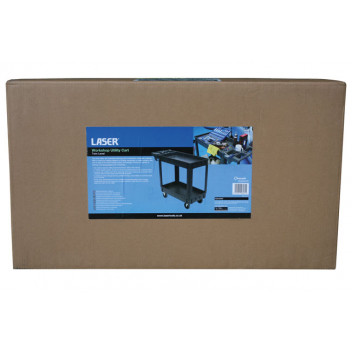 LASER Workshop Utility Cart, Twin Level