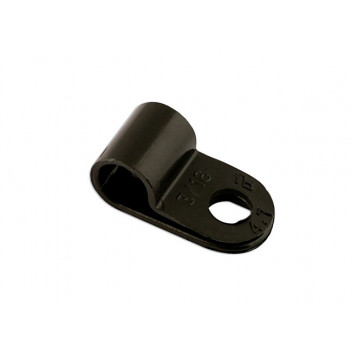 CONNECT Black Nylon P-Clip 4.8mm Pk 100