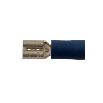 CONNECT Female Push-On 4.8mm Blue Pack 100