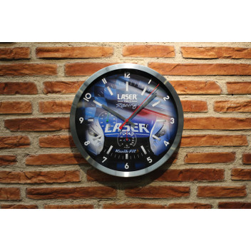 LASER Laser Tools Racing Wall Clock