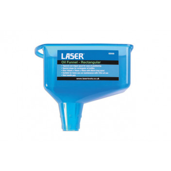 LASER Oil Funnel - Rectangular