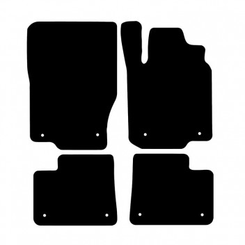 Rubber Mat Set MERC M CLASS 2012 ON RUBBER