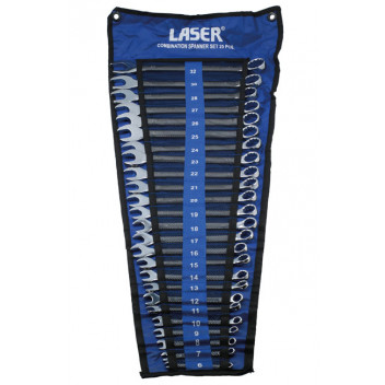 LASER Combination spanner set 25pc