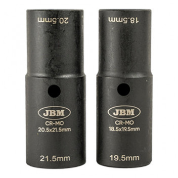 2 PIECE 1/2 IMPACT SOCKET SET FOR FORD ALUMINUM WHEELS"