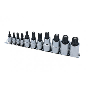 LASER Magnetic Spline Bit Set 11pc