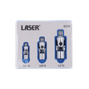 LASER UNIVERSAL JOINT SET SPRING LOADED 3PC