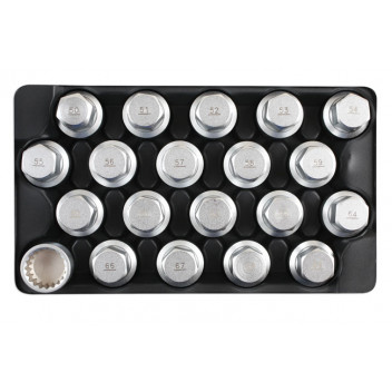 LASER Locking Wheel Nut Key Set 20pc Volkswagen/Porsche