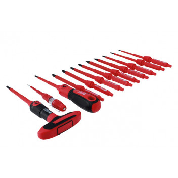 LASER Insulated Interchangeable Screwdriver Set 16pc