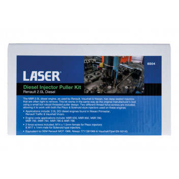 LASER Diesel Injector Puller Kit - for Renault 2.0L Diesel