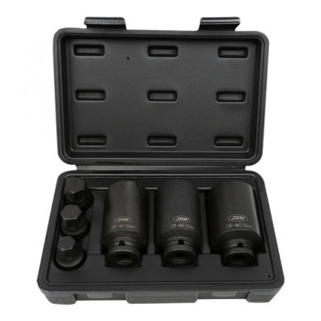 6 Piece 1/2 Hexagonal Impact Socket Set"
