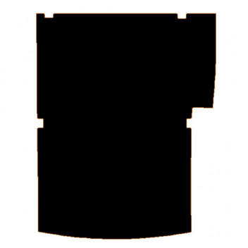 Rubber Mat Set VW Caddy SWB Single Sliding Door Full Rear 20