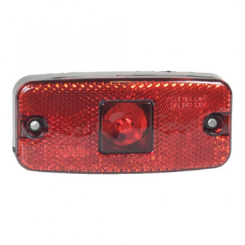 LAMP - 10-30V Red LED Side Marker Lamp & Reflex DP