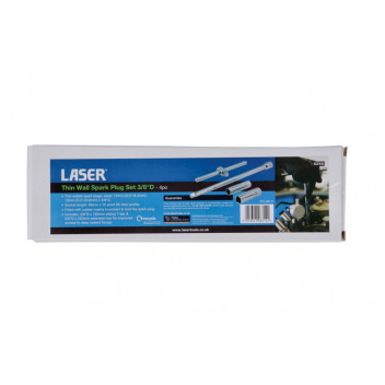 LASER Thin Wall Spark Plug Set 3/8D 4pc"