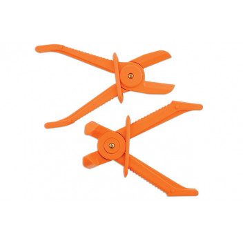 LASER Flexible Hose Clamp Set 2pc