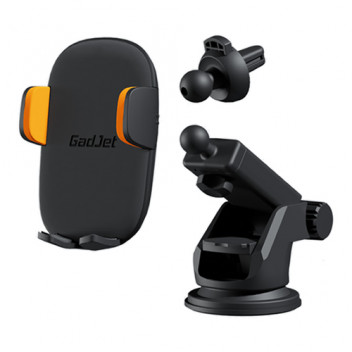 GadJet 3-in-1 Phone Holder Vent + Dash + Windscreen