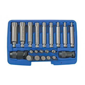 LASER Spline Impact Set 21pc
