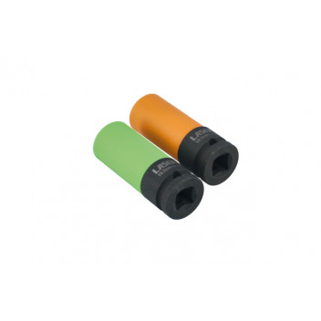 LASER Wheel Nut Socket Set 18.5 & 19.5mm
