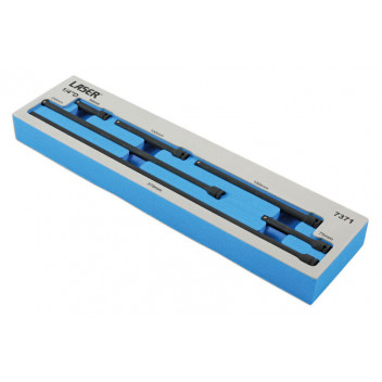 LASER Impact Extension Bar Set  1/4D 6pc"
